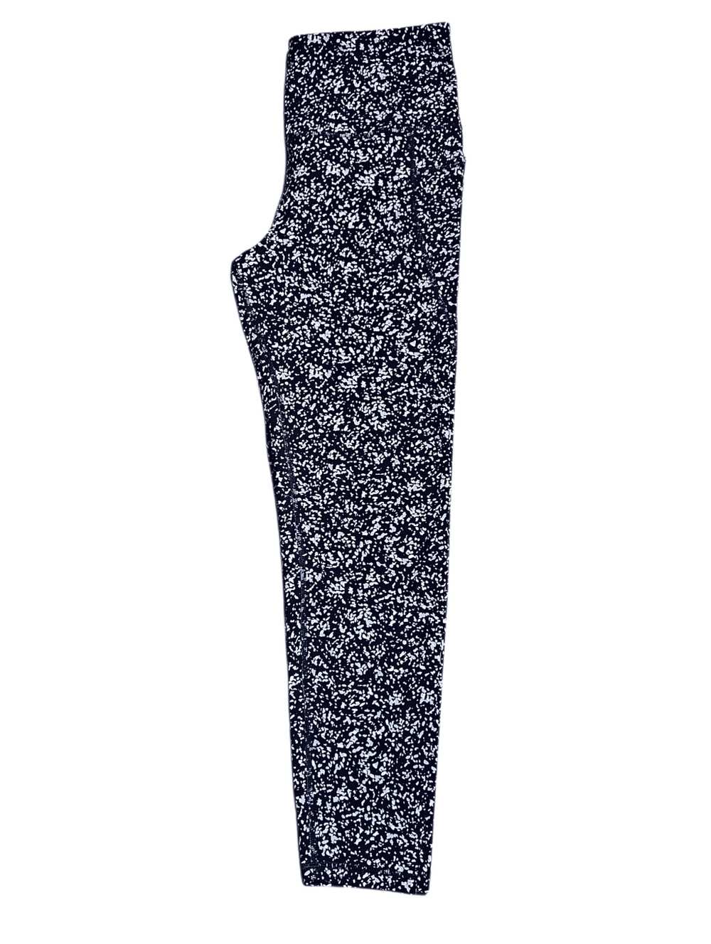 Old Navy Active Powersoft Activewear Pocket Leggings in Black White & Grey Large